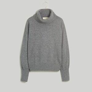 Madewell (Re)sponsible Cashmere Turtleneck Sweater Size XS EUC